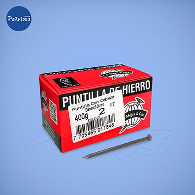 Corona En Cucuta PUNTILLA CC 2 1/2X50 (400GMS) C.A.MEJIA