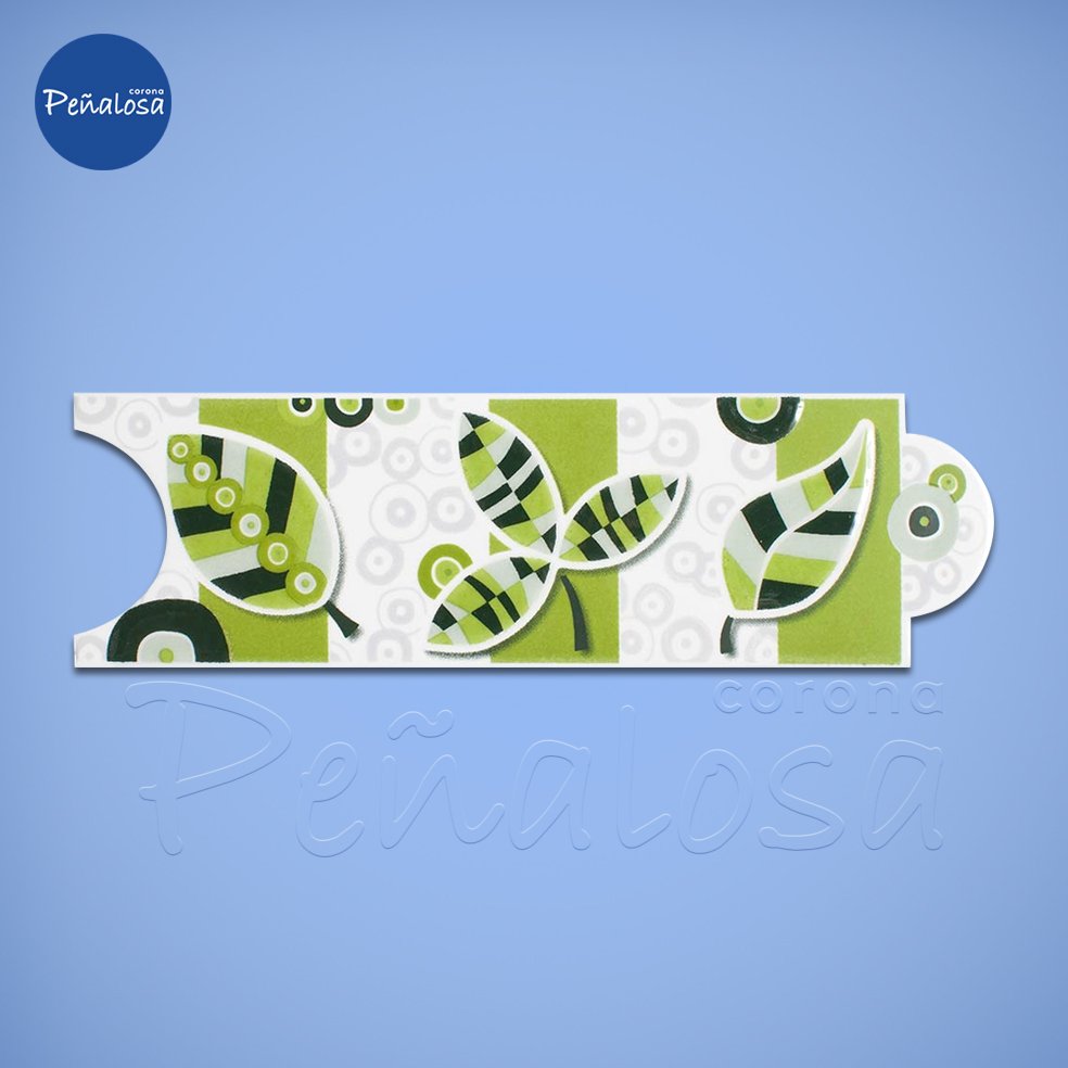 Corona En Cucuta LISTELLO MACARENA VERDE 8X25