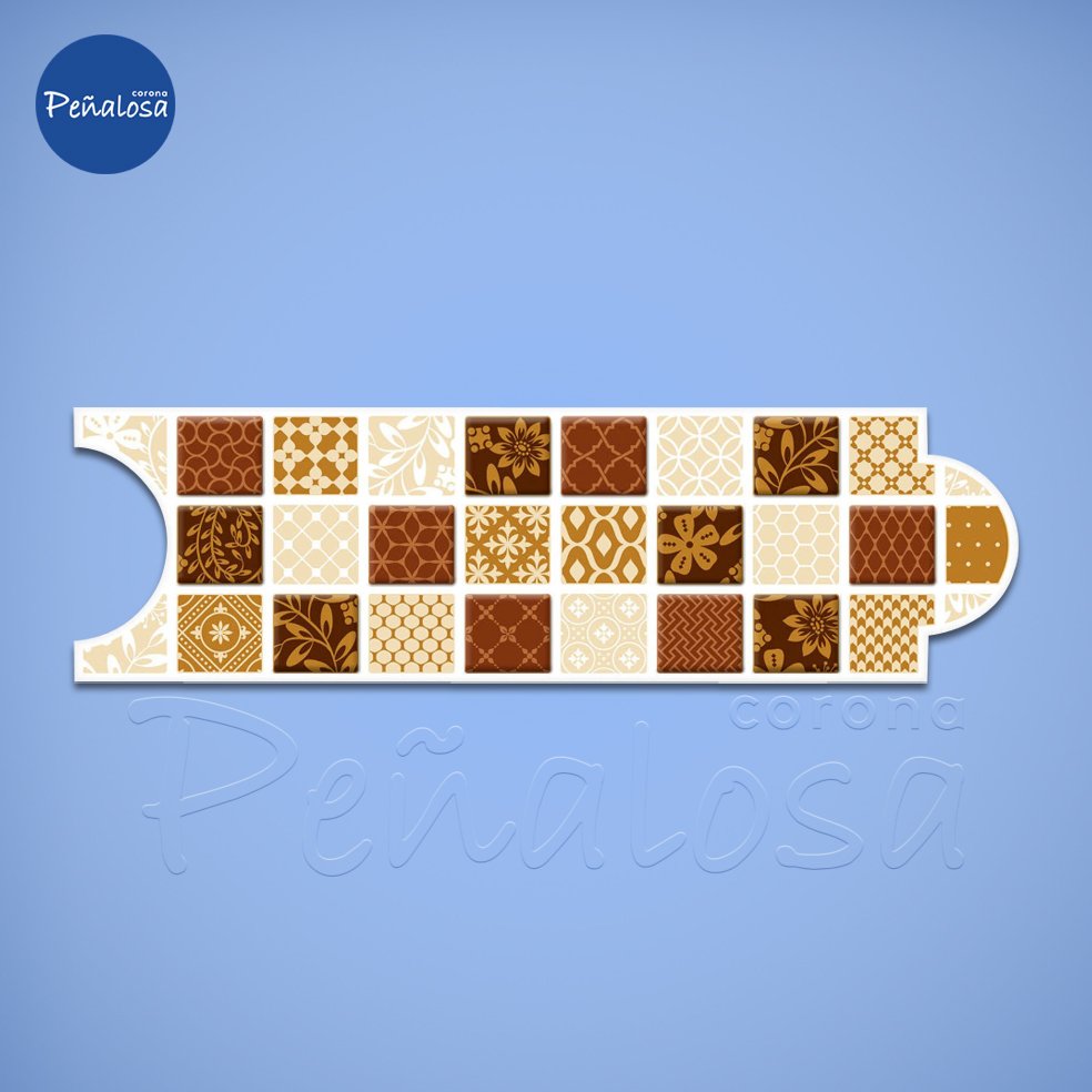 Corona En Cucuta LISTELLO COLOMBO CAFE 8x25