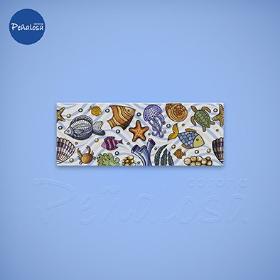 Corona En Cucuta LISTON SELENA MULTICOLOR 15X40