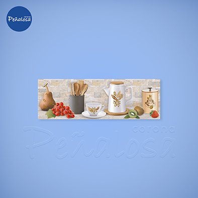 Corona En Cucuta LISTON CATANIA KIWI MULTICOLOR 15X45