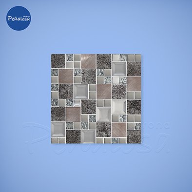 Corona En Cucuta MOSAICO GIBRALTAR GRIS 30X30