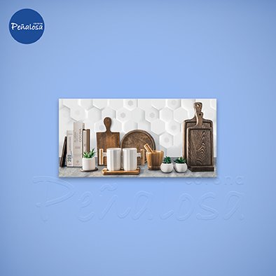 Corona En Cucuta BASE DECORADA BIRKA MULTICOLOR 30X60