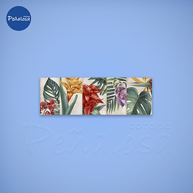 Corona En Cucuta BASE DECORADA JARDIN MULTICOLOR 20.5X60