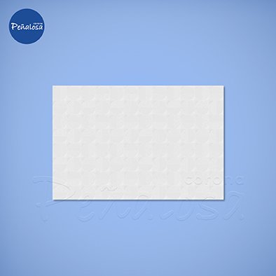 Corona En Cucuta PARED MARAL BLANCO ESTRUCTURADA 30X45