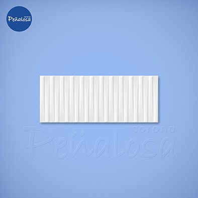 Corona En Cucuta PARED CIENAGA ESTRUCTURADA BLANCO 30.1X75.3