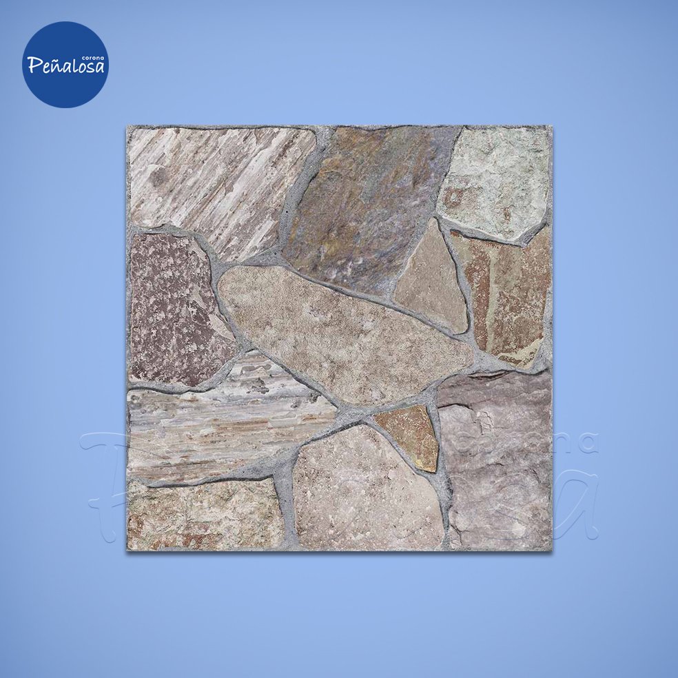 Corona En Cucuta PISO PIEDRA AMAURI MULTICOLOR 55.2X55.2