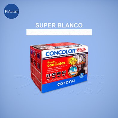 Corona En Cucuta CONCOLOR LATEX SUPER BLANCO 2KG