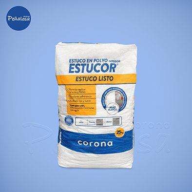 Corona En Cucuta ESTUCOR ESTUCO LISTO 25KG