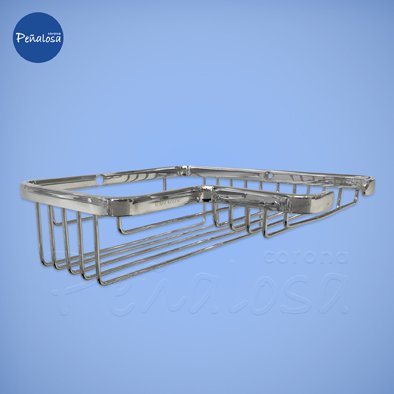 Corona En Cucuta CANASTILLA ESQUINERA EN L PARA DUCHA