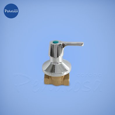 Corona En Cucuta GRIFERIA REGISTRO DUCHA CROMO PALANCA PASO DE BOLA