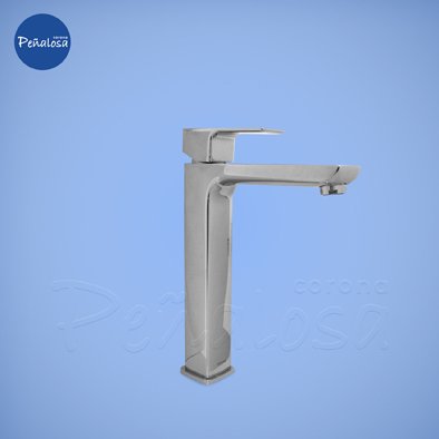 Corona En Cucuta GRIFERIA LAVAMANOS MONOCONTROL ALTA DRAA CROMO (CON MANGUERA)