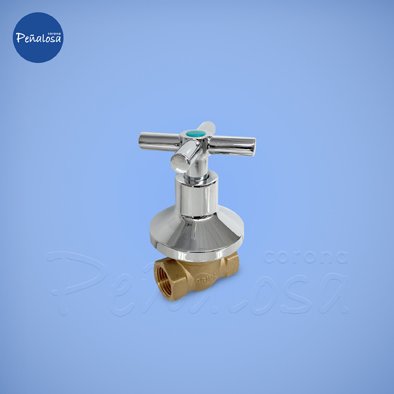 Corona En Cucuta GRIFERIA REGISTRO DUCHA CROMO CRUCETA PASO DE BOLA