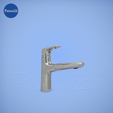 Corona En Cucuta GRIFERIA LAVAMANOS MONOCONTROL MEDIANA LIQUID CROMO (CON MANGUERAS)