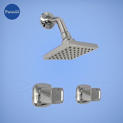 Corona En Cucuta GRIFERIA DUCHA MEZCLADOR SOLID CROMO