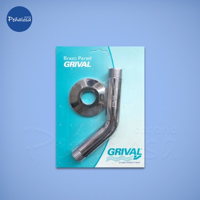 Corona En Cucuta BRAZO REGADERA DUCHA CORTO CROMO