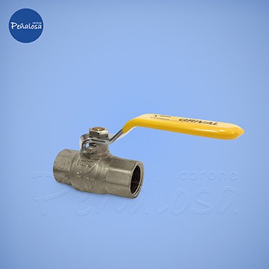 Corona En Cucuta VALVULA BOLA MANIJA PALANCA GAS 1/2