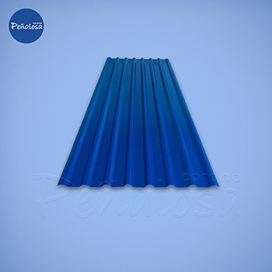 Corona En Cucuta TEJA ARQUITECTONICA AE80 AZUL (ESPESOR 0.27 - PESO 15.73 KG)