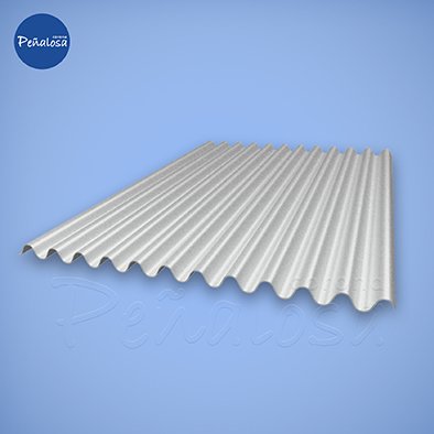 Corona En Cucuta TEJA DE ZINC #8 (2.44MTS) ACESCO CAL. 35 (0.17MM)