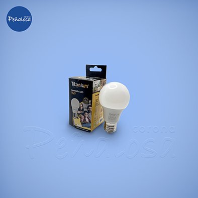 Corona En Cucuta BOMBILLO LED TITANIUM 9W (E27 - 6500K) LUZ BLANCA MERCURY