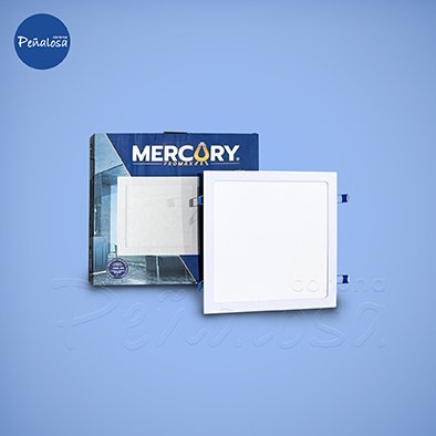 Corona En Cucuta PANEL LED INCRUSTAR CUADRADO 24W (10 Plg. - 6500K) LUZ BLANCA MERCURY