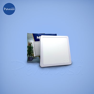 Corona En Cucuta PANEL LED SOBREPONER CUADRADO 18W (8 Plg.- 6500K) LUZ BLANCA MERCURY