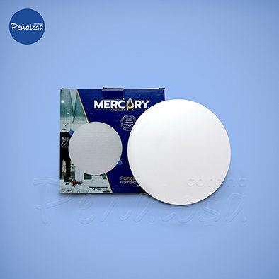 Corona En Cucuta PANEL LED FRAMELESS INCRUSTAR REDONDO 24W (17CM - 6500K) LUZ BLANCA MERCURY