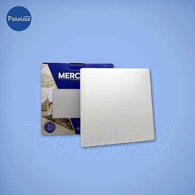 Corona En Cucuta PANEL LED FRAMELESS INCRUSTAR CUADRADO 36W (22CM - 6500K) LUZ BLANCA MERCURY