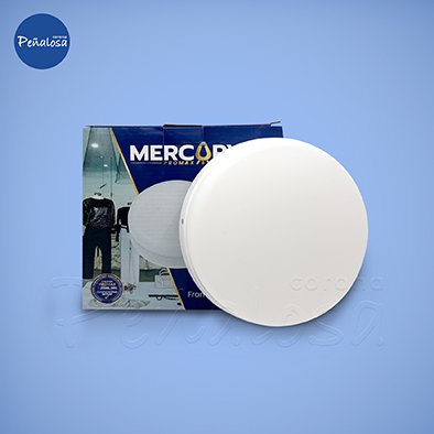 Corona En Cucuta PANEL LED FRAMELESS SOBREPONER REDONDO 24W (17CM - 6500K) LUZ BLANCA MERCURY
