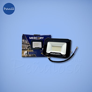Corona En Cucuta REFLECTOR LED TIPO TABLETA 20W (6500K) LUZ BLANCA MERCURY