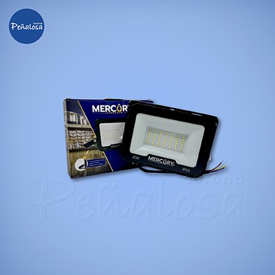 Corona En Cucuta REFLECTOR LED TIPO TABLETA 30W (6500K) LUZ BLANCA MERCURY