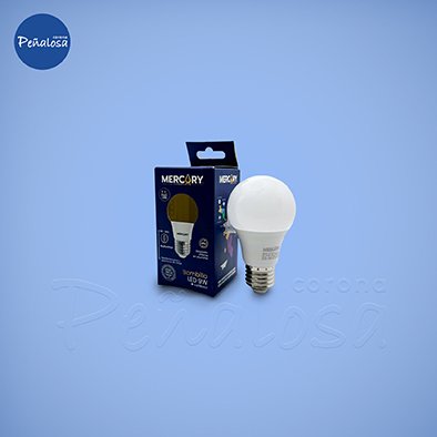 Corona En Cucuta BOMBILLO LED 9W (E27 - 6500K) LUZ BLANCA MERCURY