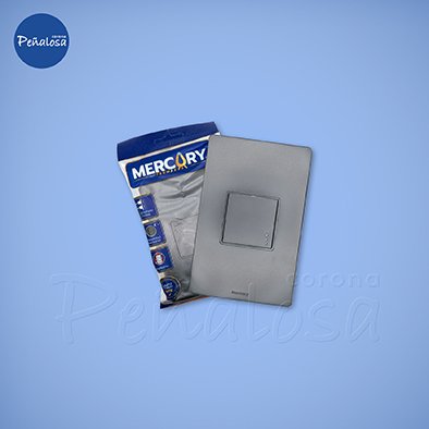Corona En Cucuta INTERRUPTOR SENCILLO LINEA PLUS SILVER MERCURY