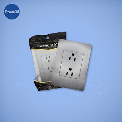 TOMA DOBLE TORINO GRIGIO (GRIS) MERCURY