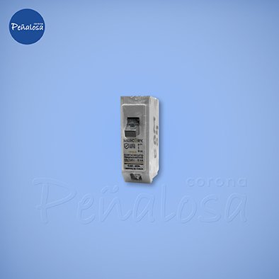 Corona En Cucuta BREAKER 1P 40A ENCHUFABLE BLANCO MERCURY
