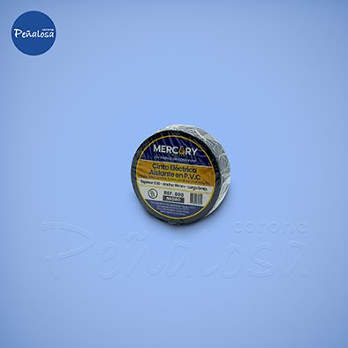 Corona En Cucuta CINTA AISLANTE 5M NEGRA MERCURY