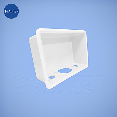 CAJA LLAVE LAVADORA PVC