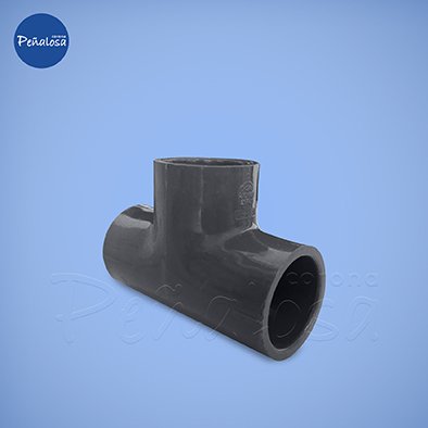 Corona En Cucuta TEE 1.1/4 PVC GRIS SCH80