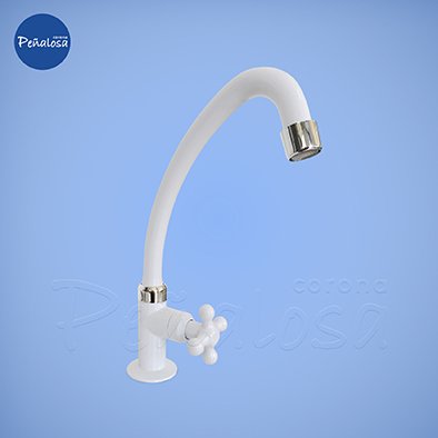 Corona En Cucuta GRIFO ALTO COCINA BCO 1/2 MESA