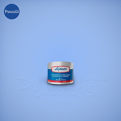 Corona En Cucuta CINTA MULTIUSOS TAPA GOTERAS ALUMINIO ROLLO 10 CM X 10 MTS AJOVER