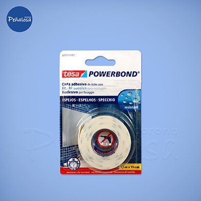 Corona En Cucuta CINTA DOBLE FAZ ESPEJOS BLANCA (55732)19 MM X 1.5 METRO