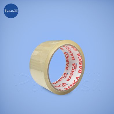 Corona En Cucuta CINTA EMPAQUE BASIC 40MX48MM TRANSPARENTE