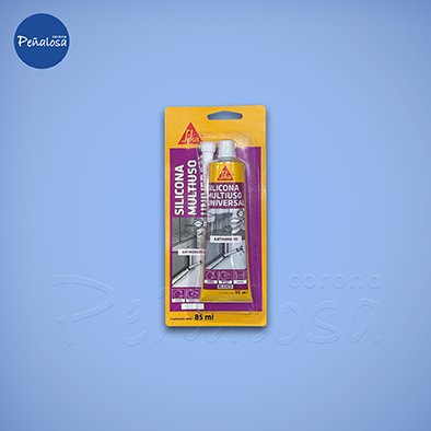 SILICONA MULTIUSOS UNIVERSAL TRANSPARENTE (SIKASEAL-130) BLISTER 85 ML