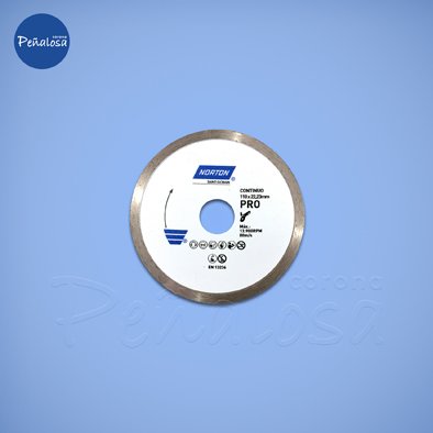 Corona En Cucuta DISCO CONTINUO CORTE CERAMICA NORTON PRO 4 1/2