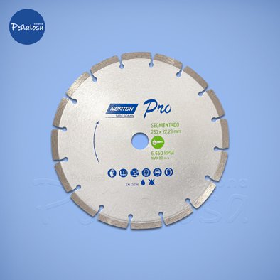 Corona En Cucuta DISCO SEGMENTADO CORTE CONCRETO NORTON PRO 9