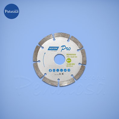 Corona En Cucuta DISCO SEGMENTADO CORTE CONCRETO NORTON PRO 4 1/2