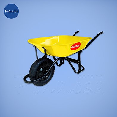 Corona En Cucuta CARRETA 75 LTS CHASIS METALICO AMARILLO LLANTA ANTIPINCHAZO HERRAGRO