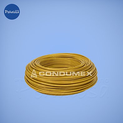 Corona En Cucuta ALAMBRE ELECTRICO No 12 AMARILLO X 100 MTS CONDUMEX