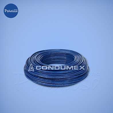 Corona En Cucuta ALAMBRE ELECTRICO No 12 AZUL X 100 MTS CONDUMEX