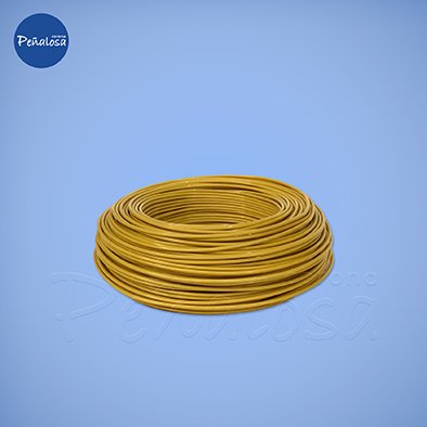 Corona En Cucuta ALAMBRE ELECTRICO No 14 AMARILLO X 100 MTS CONDUMEX